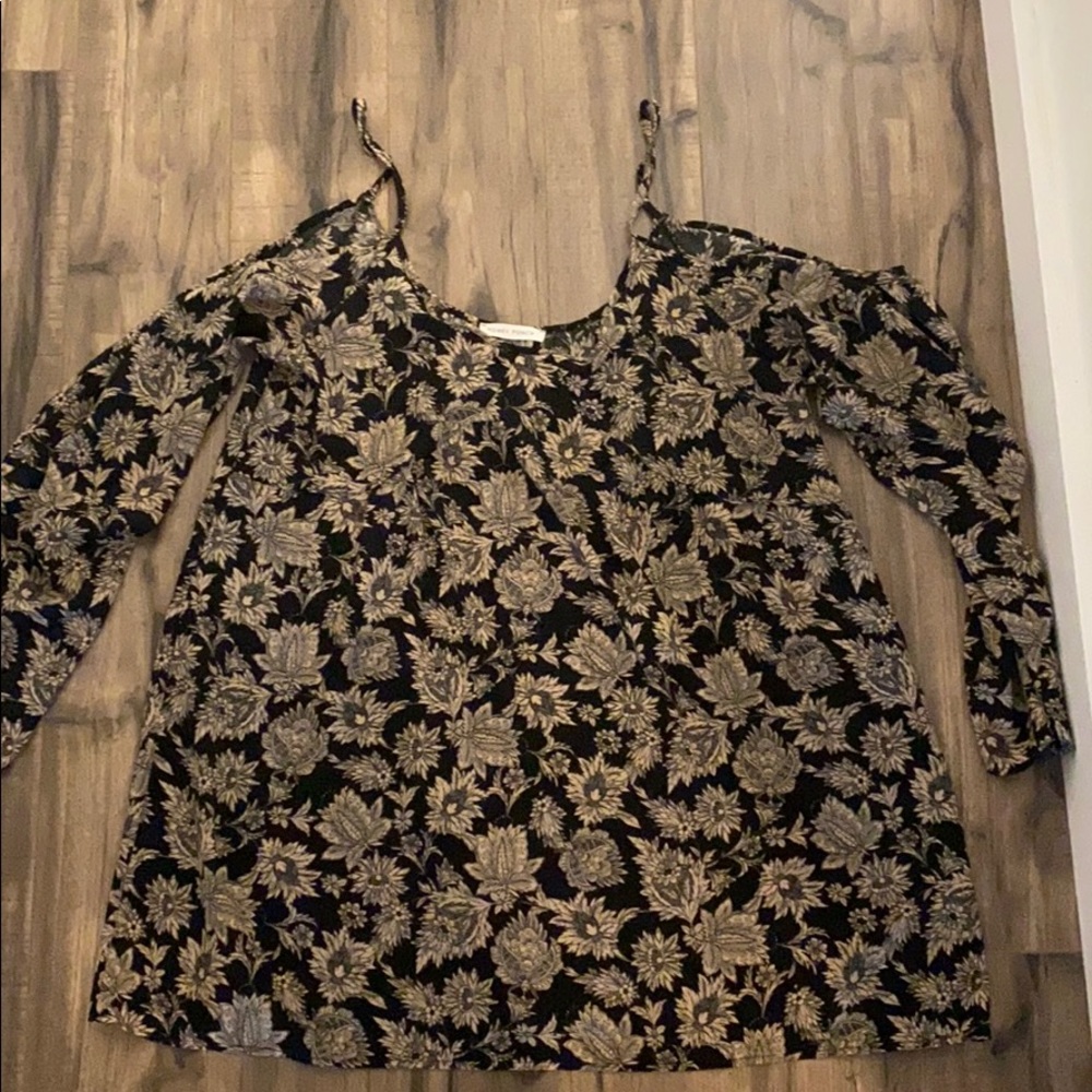 Honeypunch Black/Brown floral Dress